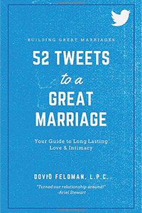 Cover of 52 Tweets to a Great Marriage by David Feldman 
