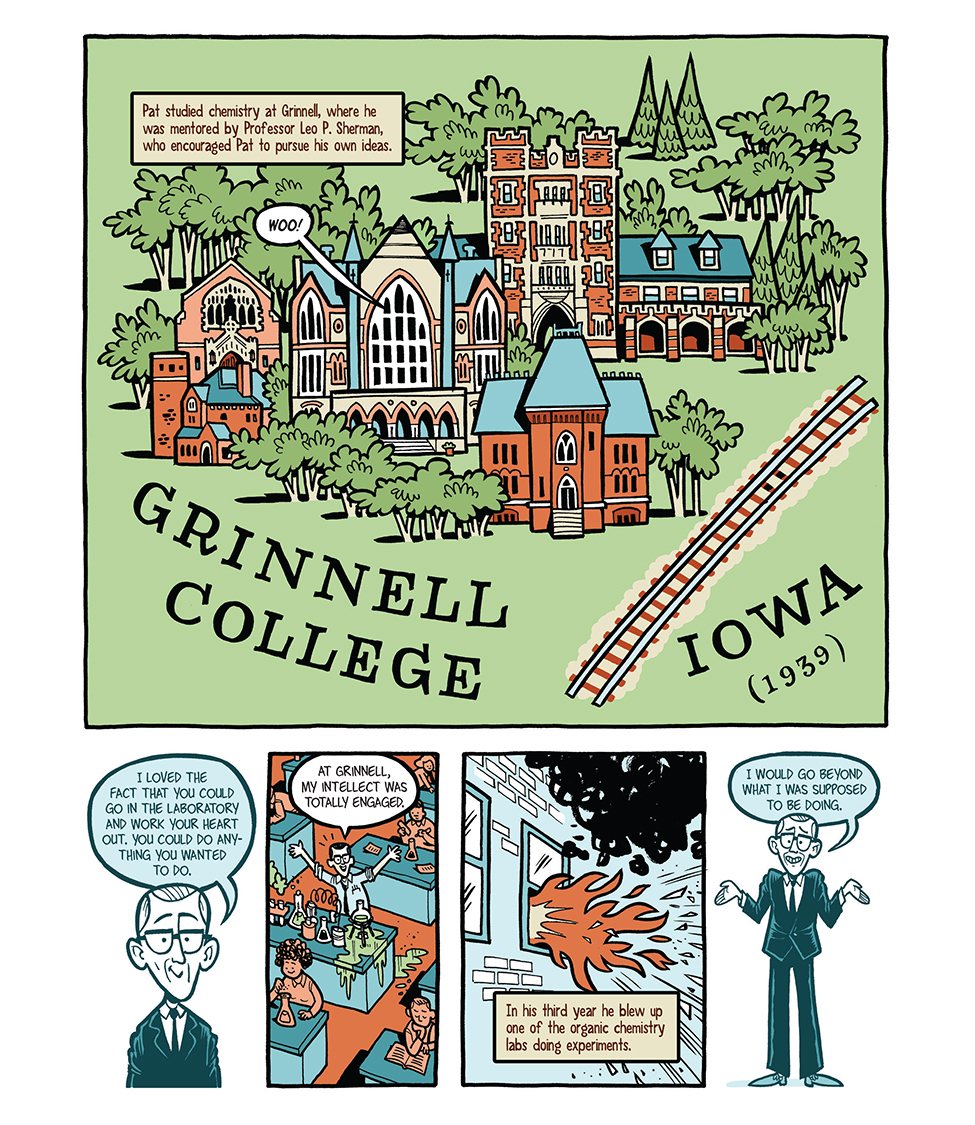 Illustration of Grinnell College