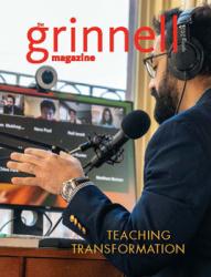 2021 Grinnell Magazine cover