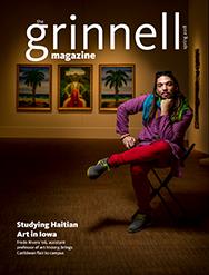 Spring 2018 Cover of The Grinnell Magazine