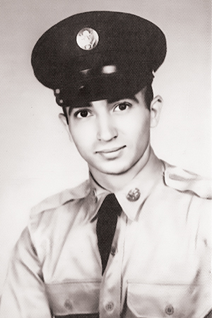Harold Kasimow in a U.S. Army uniform as a young man