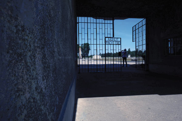 Sachsenhausen concentration gamp gates