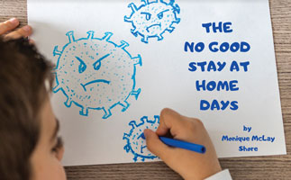cover of The No Good Stay at Home Days